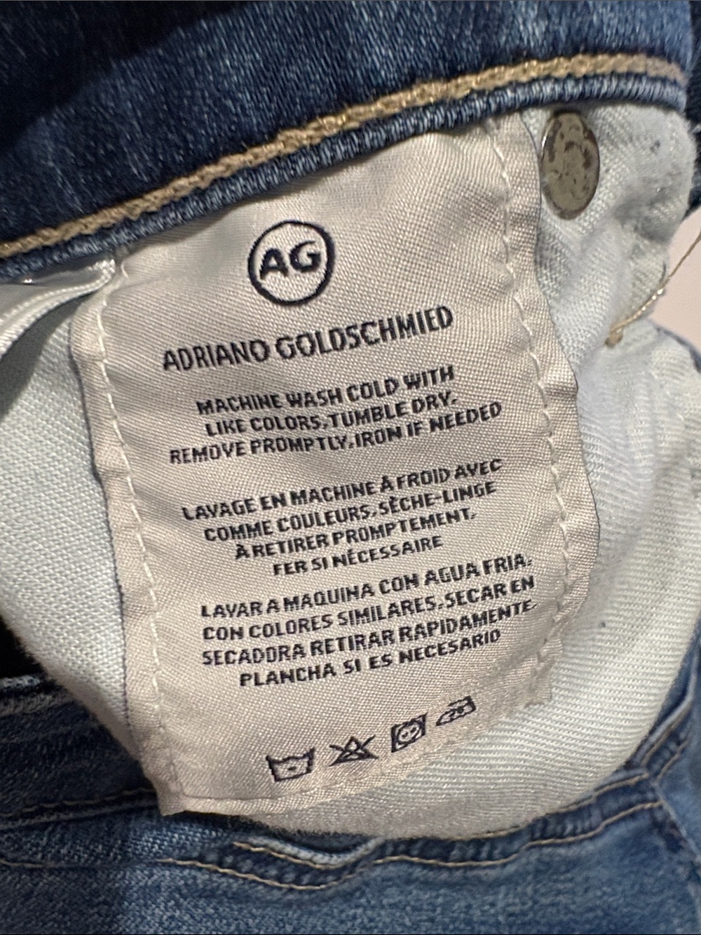 AG Adriano Goldschmied - Women's The legging ankle jean. denim. Size 27R - Picture 15 of 15